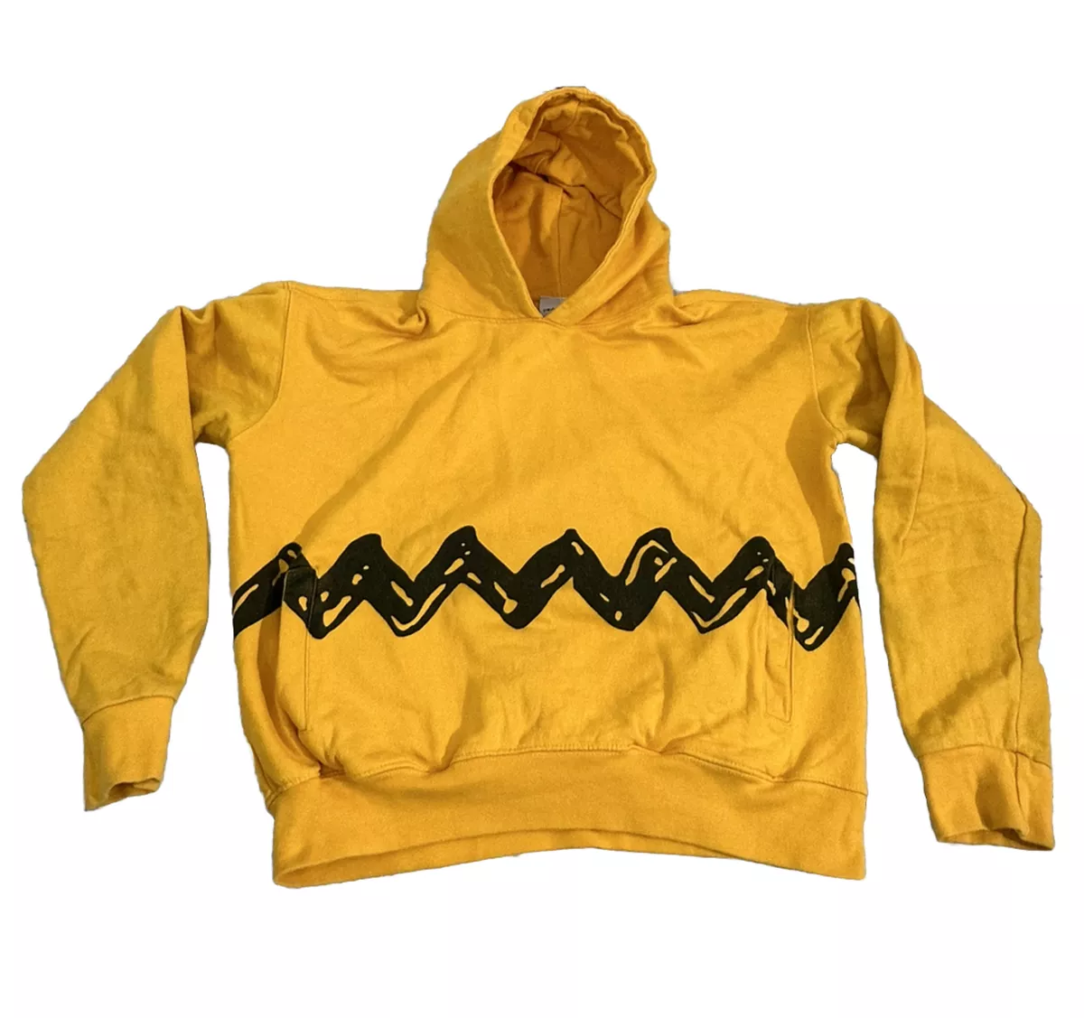 Charlie brown hoodie clearance yellow