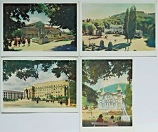 1958 Vintage Postcards Water Resorts of the Soviet Caucasus USSR Set of 4