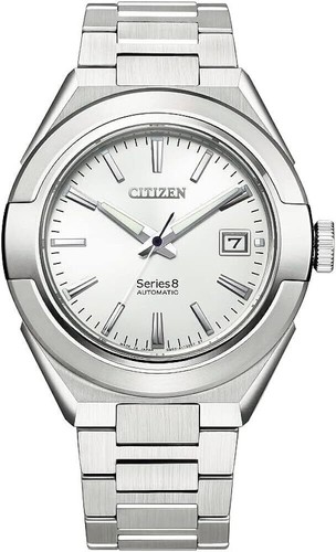 CITIZEN Series 8 Automatic 870 Mechanical 40.8 MM Silver Dial Watch NA1000-88A