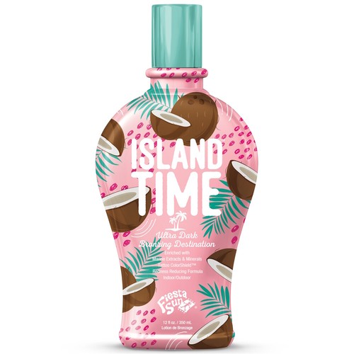 Fiesta Sun Island Time Ultra Dark Bronzer sunbed tanning lotion cream - Picture 3 of 3