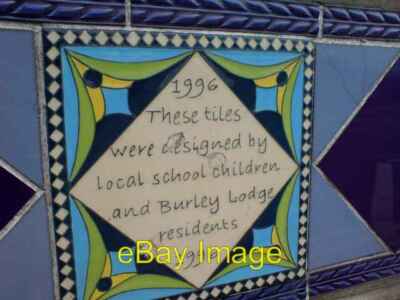 Photo 6x4 Burley Road Tile (1) Leeds/SE3034 1996 These tiles were design c2007