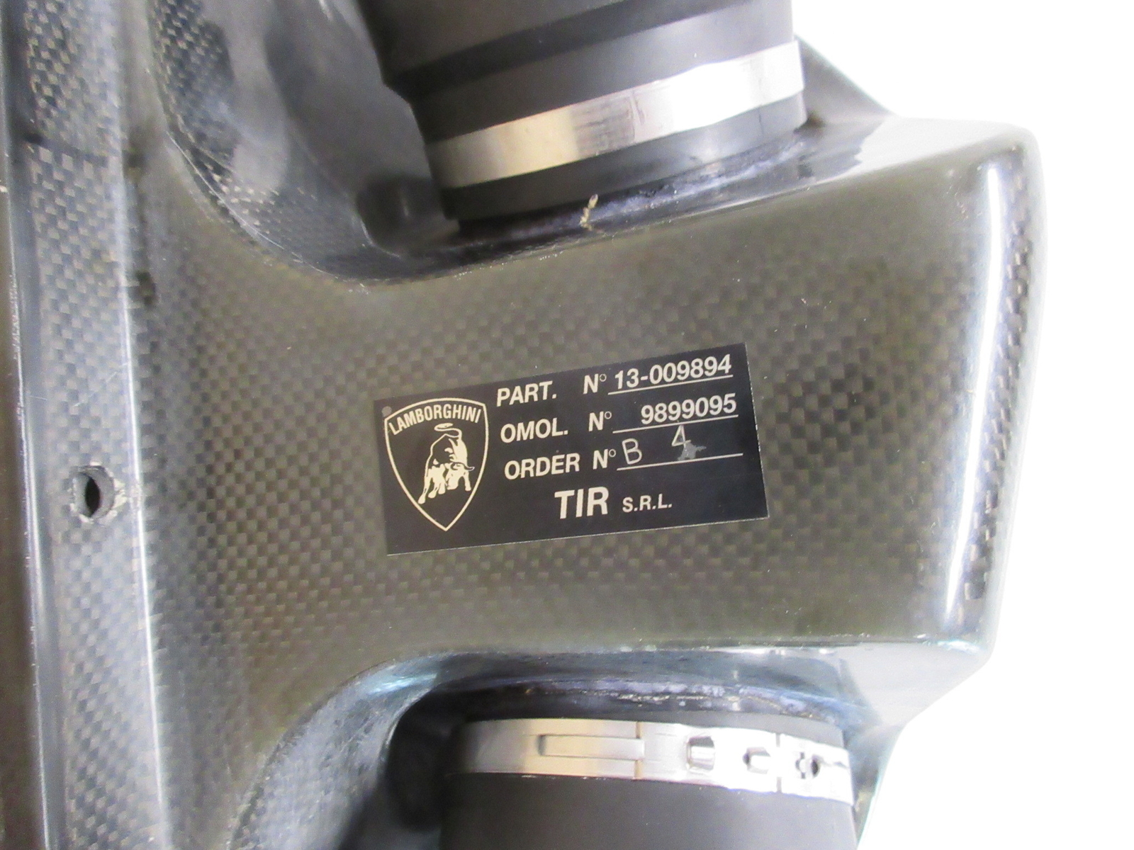 04 Lamborghini Murcielago #1025 Right Carbon Fiber Air Filter Box Airbox
