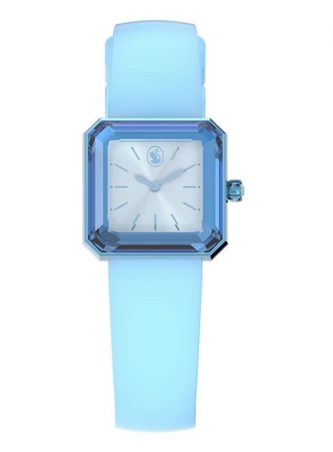 Swarovski Lucent Watch Silicone Strap Blue - Picture 5 of 7