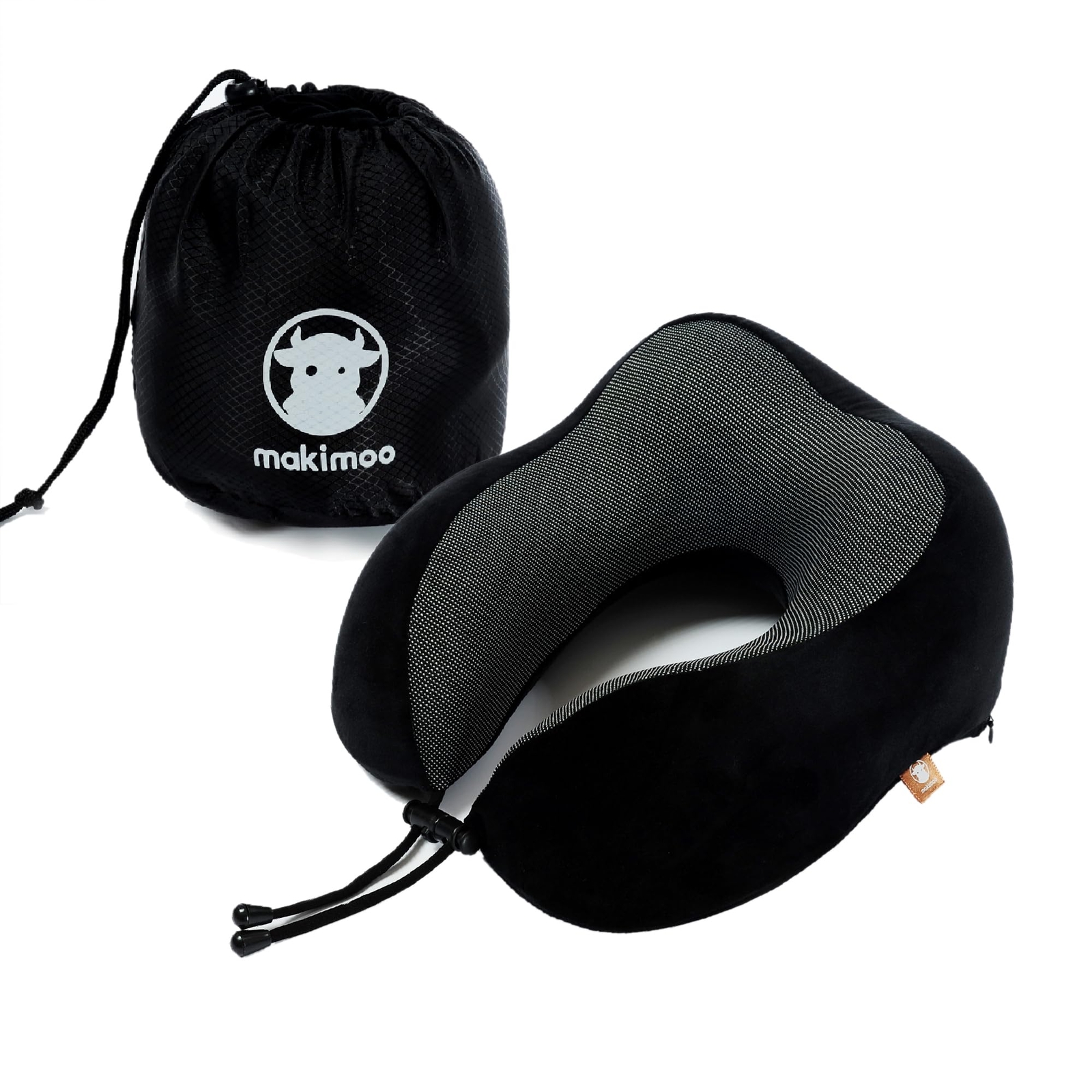 Memory Foam Travel Neck Pillow with 360 Support for Ultimate Comfort