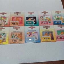 Vintage Teddy Ruxpin Adventure Series Story Book  Cassette Tape Sets Lot of 10