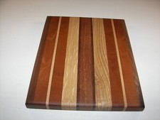 Small exotic wood cutting board 100 3939