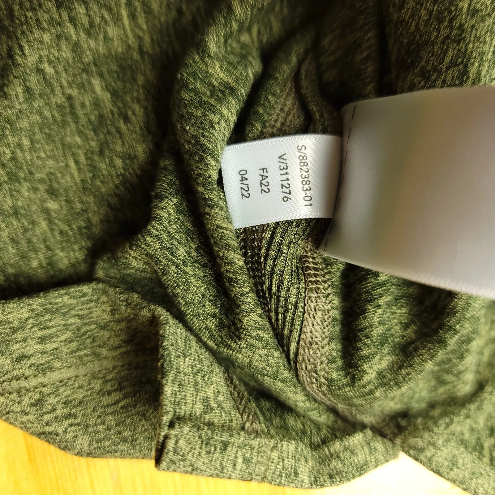 athleta uptempo ii heathered long sleeve style 882383 shirt