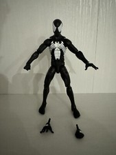Marvel Legends Symbiote Black Spider-Man from Sand Man BAF Series