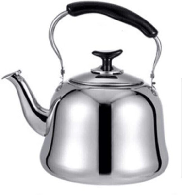 1-Liter Alpine Cuisine Polished Finish Stainless Steel Whistling kettle