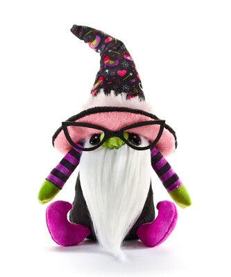 HUG Feel Love Plush Collection ELVIRA WITCH Gnome ''I'm Too Cute To Spook''