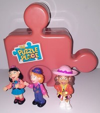Vintage Fisher Price The Puzzle Place Jodys Playhouse Playset with Figures
