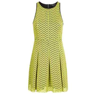 Topshop Lime Green Laser-Cut Skater Dress Size 4 | eBay Topshop Lime Green Laser-Cut Skater Dress Size 4 | eBay