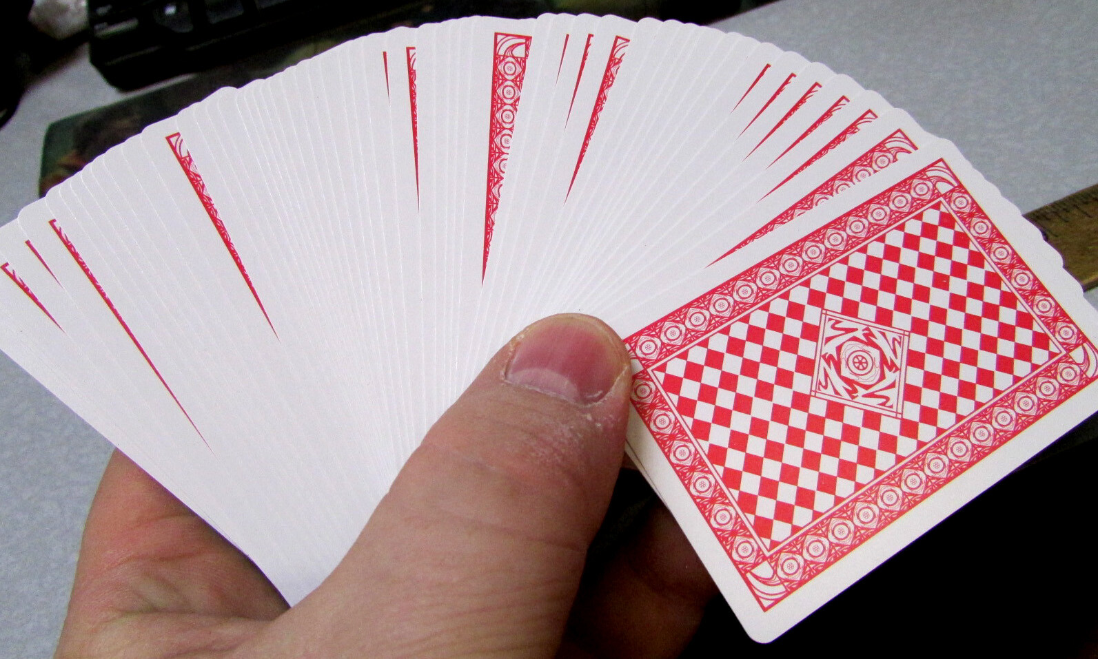 Fantasma Magic Deck of cards, Marked Deck Card Trick, with instruction