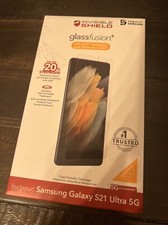InvisibleShield GlassFusion+ Screen Protector with D3O Coating for Samsung...