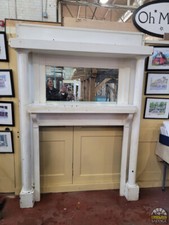Mantel With Overmantle and