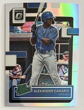 Alexander Canario 2022 Donruss Optic PRIZM Silver Holo Rated Prospect #RP-12