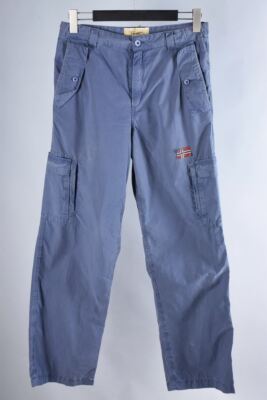 BNWT Ladies Napapijri Geographic Classic Cargo Trousers Size W32 / L32