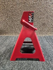 Maxority 6 Ton Heavy-Duty Jack Stand for  SUVs, and Light Trucks, Red, Steel