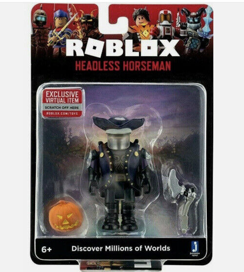 ROBLOX Action Figure Collection HEADLESS HORSEMAN Virtual Code Heedless  Horse 681326107477