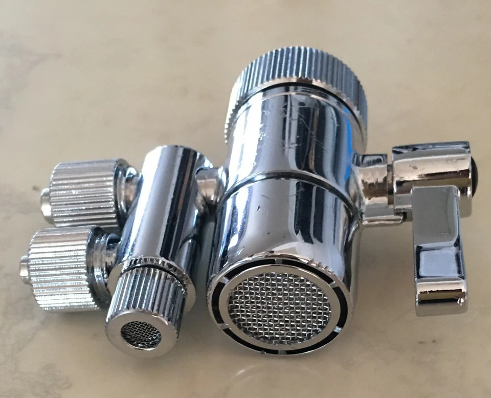 eSpring Amway two way Faucet Diverter Valve for 3/8" in & 2.5/8" tubing out USA - Image 2 of 4