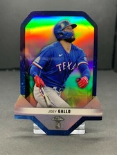 2021 Topps Chrome Ben Baller Joey Gallo Diamond Die-Cut Rangers BD-3