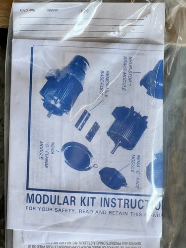 NEMA Gen. Purp. Motor - 7.5 hp, 1800 rpm, 3 ph, 190/380 208-230/460 V, 213T Fr - Picture 7 of 10