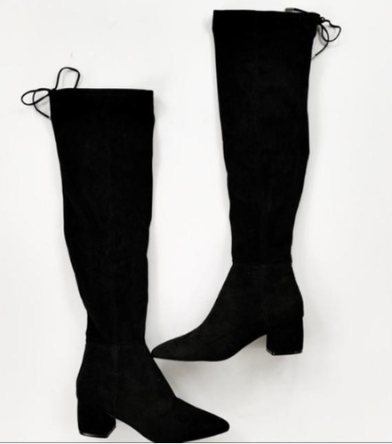 Knee Boots Black 