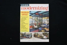 1956 SPRING-SUMMER HOME MODERNIZING MAGAZINE - STUCCO-TILE HOUSE COVER - E 10925