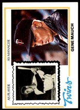 1957 Topps #342 Gene Mauch EX-MT/NM Boston Red Sox