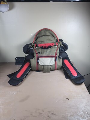 Evenflo SNUGLI Hiker Cross Country Baby Carrier Backpack Unfolds