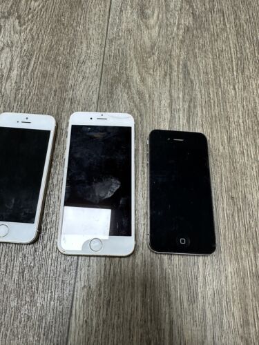 4 x Apple iPhone Bundle - iPhone SE & mehr *funktioniert nicht - verkauft wie gesehen* - Bild 3 von 11