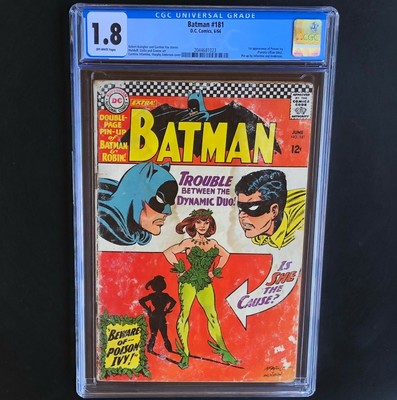 BATMAN #181 (DC 1966) 💥 CGC 1.8 OW 💥 1st Appearance of ...