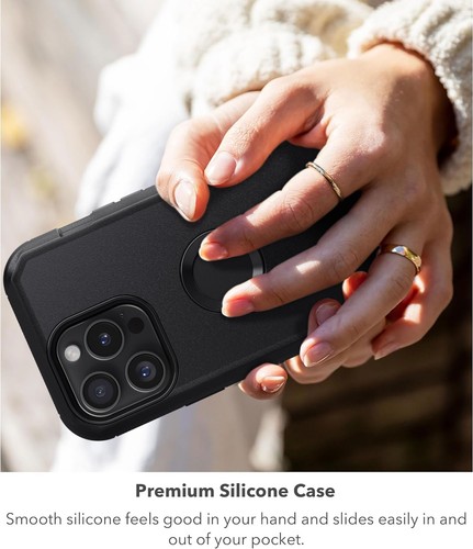 For iPhone 15 Pro Max Plus Case Heavy Duty Shockproof Phone Cover Tempered Glass - Picture 46 of 56