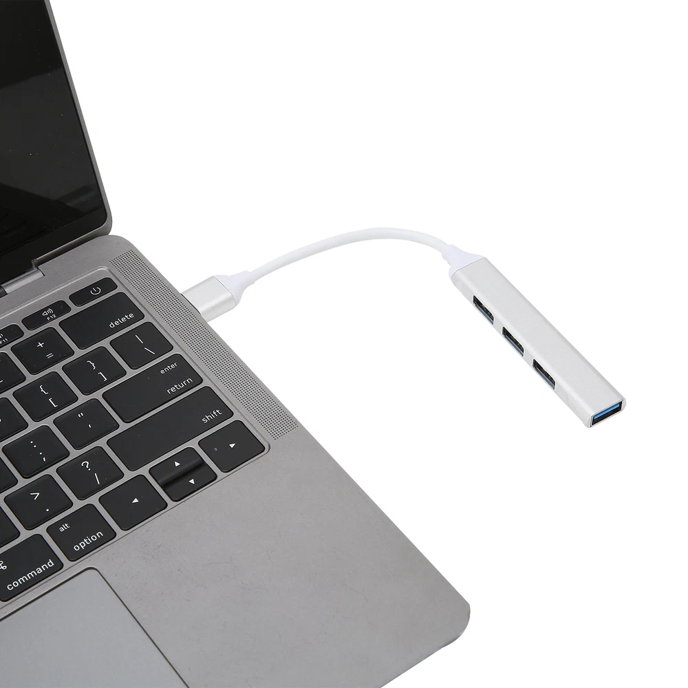 4-Port USB 3.0 Hub for Flash Drives & External Hard Drives
