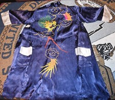 Japanese 1940's Vintage Kimono Robe Baby / Infant Personalized Handmade