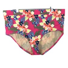 Cacique Swim Tankini Bottom Tropical Floral Size 20 NEW