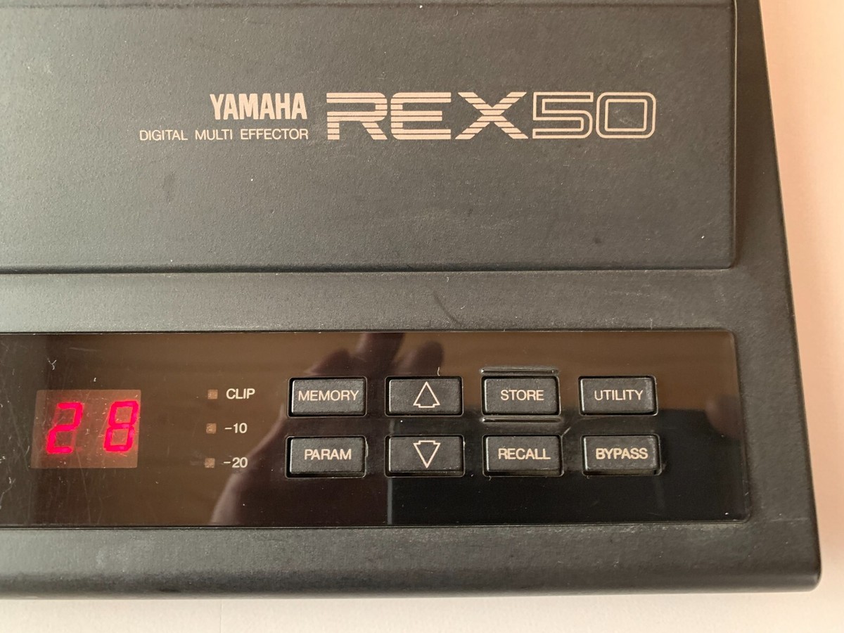 【美品】YAMAHA REX50 DIGITAL MULTI EFFECTOR Yamaha REX50 (SOS Feb 88)