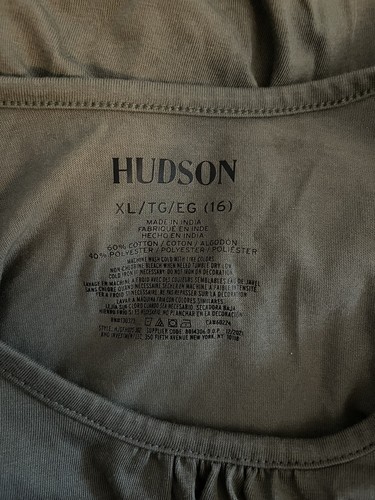 Hudson Jumper One Piece Romper Sleeveless Elastic Waist Pockets Girls XL 16 - Picture 8 of 8