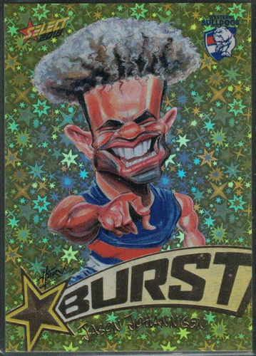 2018 AFL Select Footy Stars STARBURST CARICATURES YELLOW; Individual Card Sale. - Picture 14 of 14