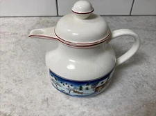 Villeroy & Boch Naif Christmas Scene Tea Pot W/ Lid Excellent Condition