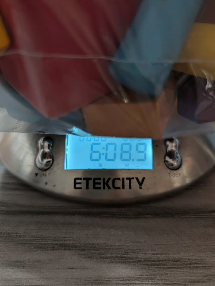 Blocos de madeira infantis, blocos de construção com mais de 6 libras formas e cores sortidas - Imagem 3 de 3