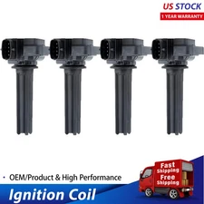4 pack of Brand Ignition Coils for 2003-2010 Saab 9-3X 9-3 2.0L UF526