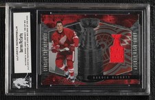 2000 ITG Be A Player Ultimate Memorabilia Dynasty /50 Darren McCarty #D-18 3xv