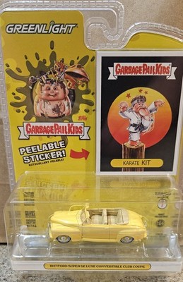 Greenlight Garbage Pail Kids 1947 Ford Super De Luxe Convertible Club Coupe