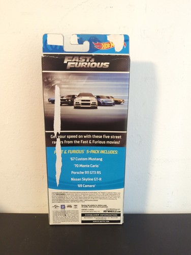 2019 Hot Wheels 5 Pack Fast And Furious Nissan Skyline, Set Factory Sealed - Bild 3 von 6