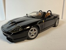 🔥Hot Wheels Ferrari 550 Barchetta 1:18 BLACK DIECAST Loose No Box🔥