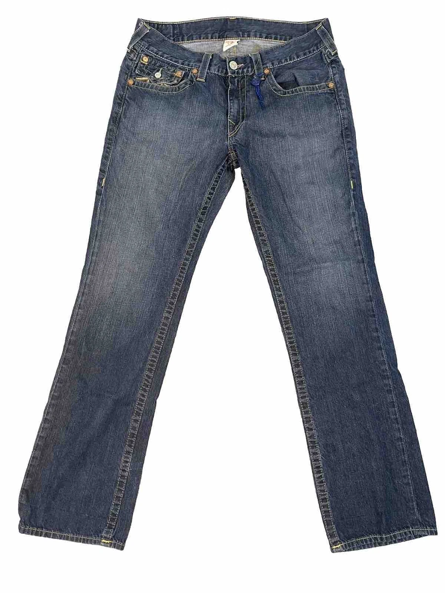 True Religion Denim Regular 34 Size Jeans Men's 33 in Inseam for