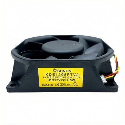 1 pc. New KDE1208PTV2 Projector Cooling Fan 8025 DC12V 2.8W 8CM 3Pin