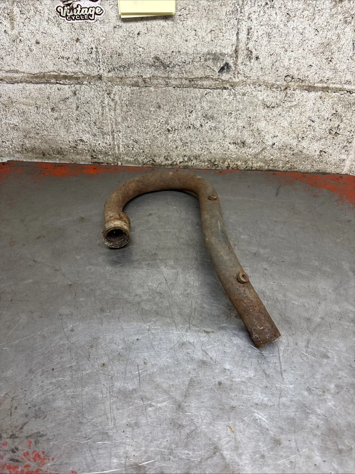 Tubo de cabezal de escape Honda Xl125s XL 125 1982 Foto 2 de 4