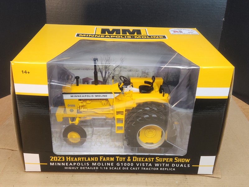 SpecCast Minneapolis Moline G1000 Vista Tractor 1/16 #22668 2023 Heartland Farm